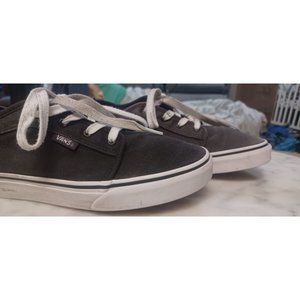 Vans Lace-Up Skateboard Shoes SZ US Youth 6.0 Dark Gray 721356